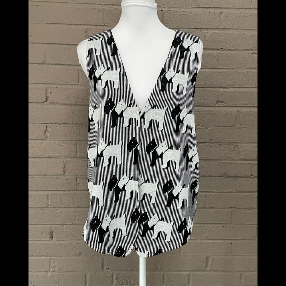 Vintage Scottie Dog  Vest